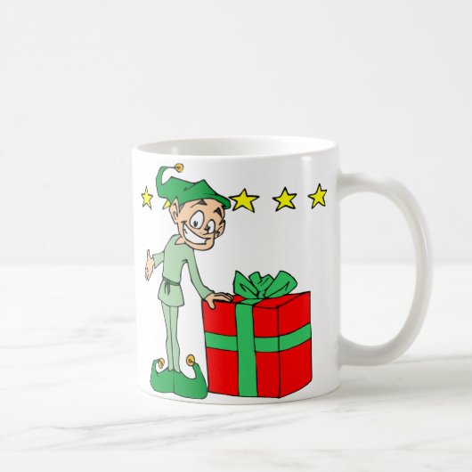 Elf Presents Gift Kaffeetasse (Rechts)