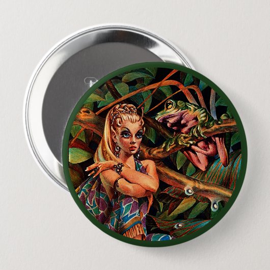Elf Princess Button (Vorne & Hinten)