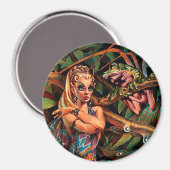 Elf Princess Magnet (Vorderseite/Rückseite)