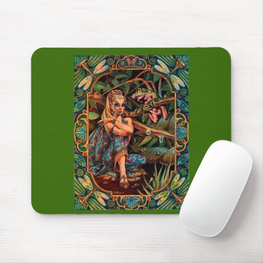 Elf Princess Mousepad (Mit Mouse)