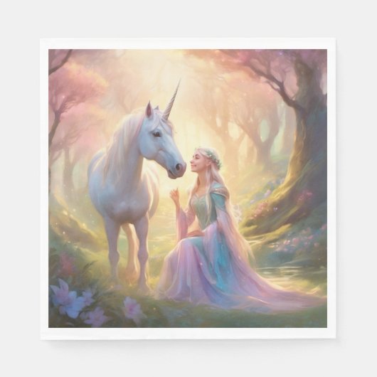 Elf Princess Paper Serviette (Vorderseite)