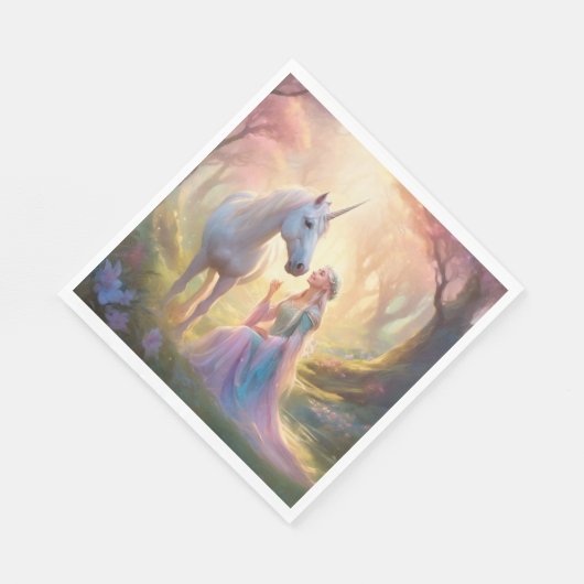 Elf Princess Paper Serviette (Ecke)