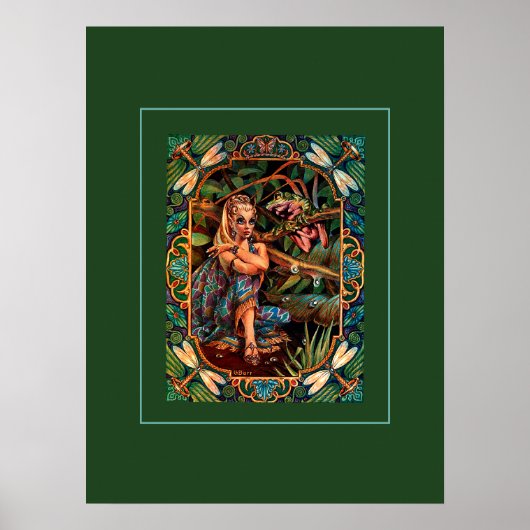 Elf Princess Print Poster (Vorne)