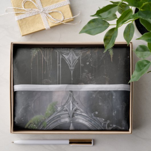 Elf Prinzessin, Silberkrone von Ferns Seidenpapier (Geschenk)