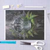 Elf Prinzessin, Silberkrone von Ferns Seidenpapier (Handwerk)