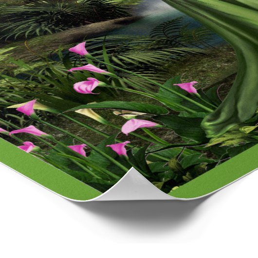 Elf Queen Poster (Ecke)