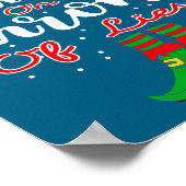 Elf Quotes You Sit On A Throne Of Lies ! Christmas Poster (Ecke)