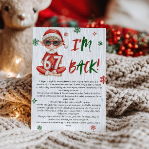 Elf Rückkehrbrief Weihnachten 6 7 Meme Trend Ich b Einladung