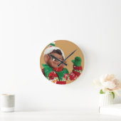 Elf Runde Wanduhr (Zuhause)