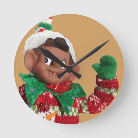 Elf Runde Wanduhr (Vorderseite)