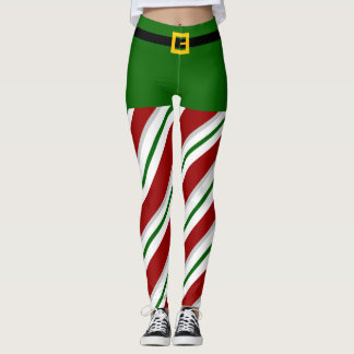 Elf Santa's Elves Weihnachten Leggings von Frauen