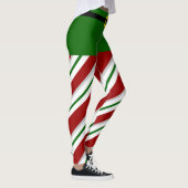 Elf Santa's Elves Weihnachten Leggings von Frauen (Rechts)
