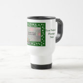 Elf Scene Christmas Foto Travel Mug Reisebecher (VorderseiteRechts)