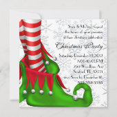 Elf-Schuh-Einladung Einladung (Vorderseite)