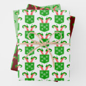 Elf Schuhe im Pocket Trio Geschenkpapier Set (Beispiel)