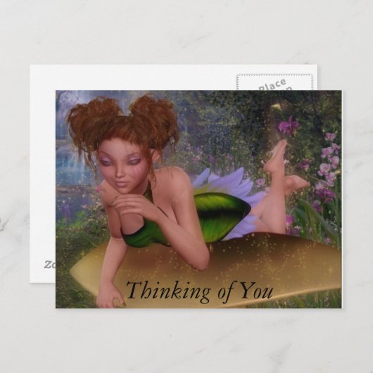 Elf Secrets Postkarte (Vorne/Hinten)