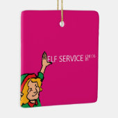 Elf-Service Keramikornament (Rechts)