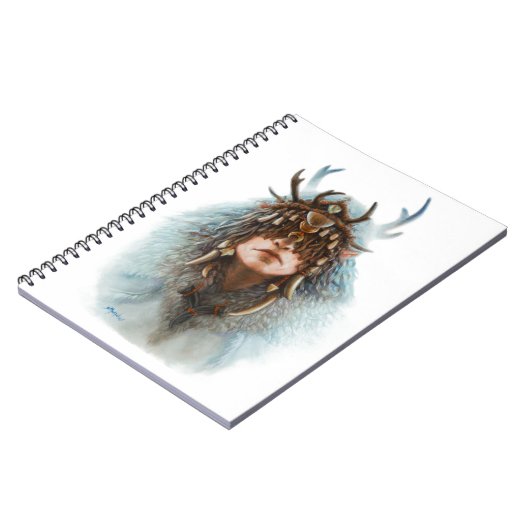 Elf Shaman Notizblock (Linke Seite)