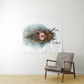 Elf Shaman Wandteppich (Beispiel (Horizontal))