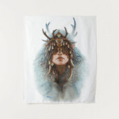 Elf Shaman Wandteppich (Vorderseite)