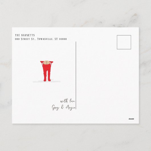 Elf Shenanigans Wrotish Iron Sign Weihnachten (Rückseite)