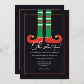 Elf Shoes Einladungen (Vorne/Hinten)