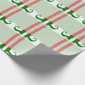 Elf Shoes Wrapping Paper Geschenkpapier (Ecke)