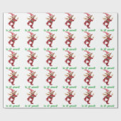 Elf sich geschenkpapier (Flach)