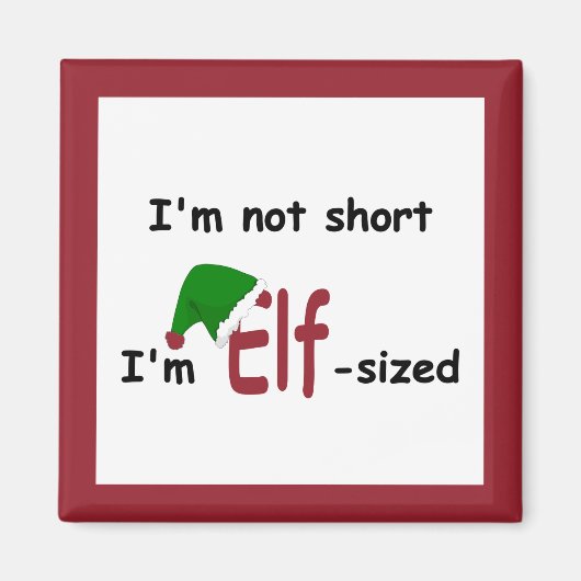 Elf - Sized Magnet (Vorne)