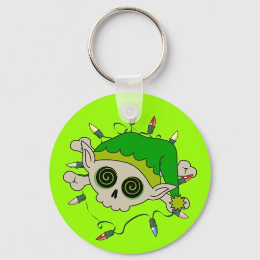 Elf Skull Schlüsselanhänger (Vorderseite)