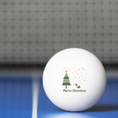 Elf Snail Christmas Scene Tischtennisball (Netto)