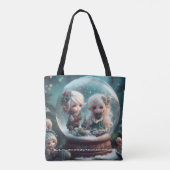 Elf Snowglobe Tasche (Rückseite)