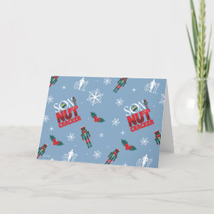 Elf "Sohn eines Nussknackers" Winter Muster Feiertagskarte