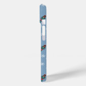 Elf "Sohn eines Nutcrackers" Wintermuster Case-Mate iPhone Hülle (Rückseite / Links)