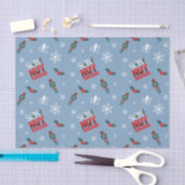 Elf "Sohn eines Nutcrackers" Wintermuster Seidenpapier (Handwerk)