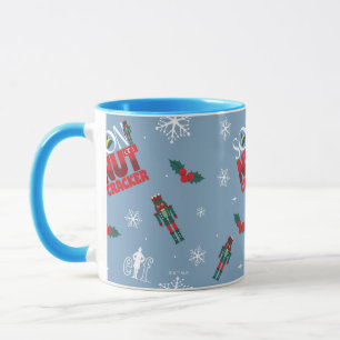 Elf "Sohn eines Nutcrackers" Wintermuster Tasse