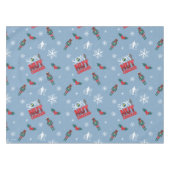 Elf "Sohn eines Nutcrackers" Wintermuster Tischdecke (Vorderseite (Horizontal))
