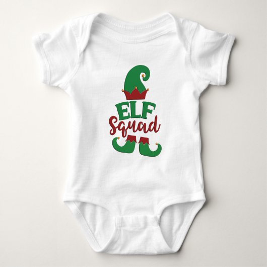 Elf Squad Baby Strampler (Vorderseite)