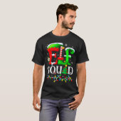 Elf Squad Christmas Family Matching Pajamas Elf Bo T-Shirt (Vorne ganz)
