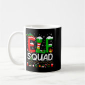 Elf Squad Christmas Family Matching Xmas Elf Pajam Kaffeetasse (Links)