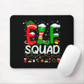 Elf Squad Christmas Family Matching Xmas Elf Pajam Mousepad (Mit Mouse)