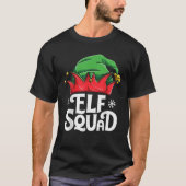 Elf Squad Christmas Funny Elves Family Matching Py T-Shirt (Vorderseite)
