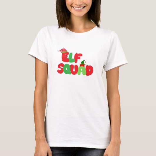 Elf Squad Christmas Shirt (Vorderseite)