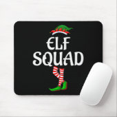 Elf Squad Familie Matching Group Weihnachten Mousepad (Mit Mouse)