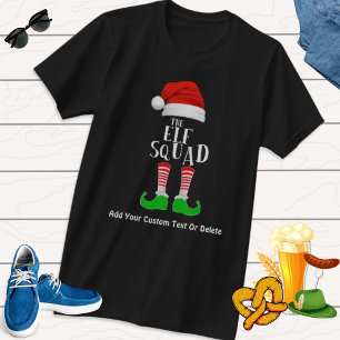 Elf Squad Familie Matching Group Weihnachten T-Shirt