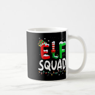 Elf Squad Familie Weihnachten Matching Pajamas Fun Kaffeetasse