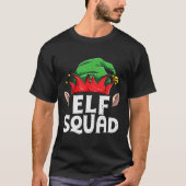 Elf Squad Funny Elf Familie Weihnachten Matching P T-Shirt (Vorderseite)