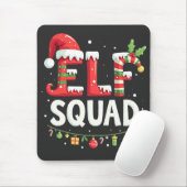 Elf Squad Funny Matching Christmas Outfit Mousepad (Mit Mouse)