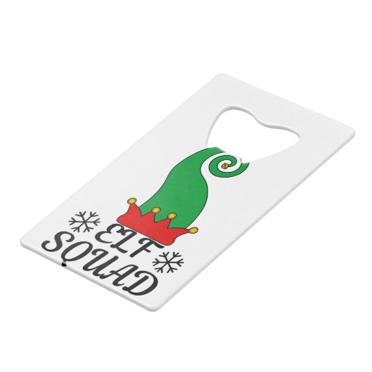 Elf Squad Geldbeutel Flaschenöffner (Rückseite Schrägansicht)