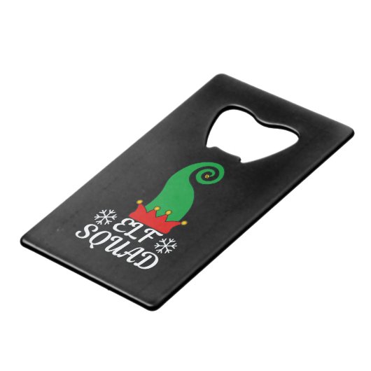 Elf Squad Geldbeutel Flaschenöffner (Vorderseite Schrägansicht)